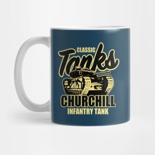 WW2 Churchill Tank Mug